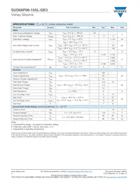 SUD08P06-155L-GE3 Datasheet Page 2