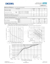 ZXMN3A01ZTA數據表 頁面 2