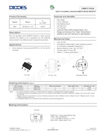 ZXMP2120G4TA Datasheet Cover