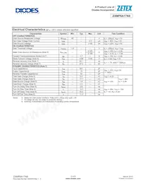ZXMP6A17N8TC Datasheet Page 4