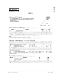 2N5246_J35Z Datasheet Copertura