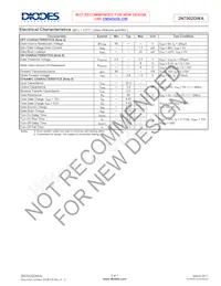 2N7002DWA-7 Datasheet Page 3