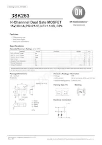3SK263-5-TG-E Datasheet Cover
