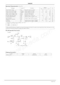 3SK263-5-TG-E Datasheet Page 2