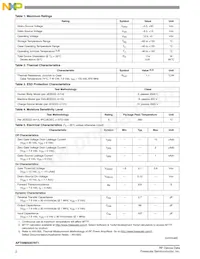 AFT09MS007NT1 Datasheet Page 2
