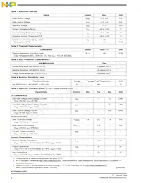 AFT09MS015NT1 Datasheet Page 2