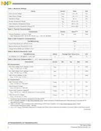 AFT09S200W02NR3 Datasheet Page 2