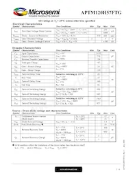 APTM120H57FTG Datasheet Page 2