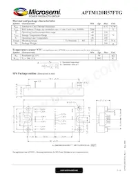 APTM120H57FTG Datasheet Page 3