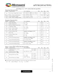 APTM120TA57FPG Datasheet Page 2
