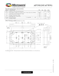 APTM120TA57FPG Datasheet Pagina 3