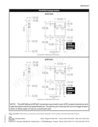 ARF441 Datasheet Page 4
