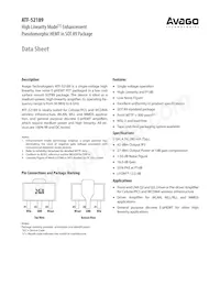 ATF-52189-TR1 Datasheet Cover