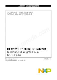 BF1202WR Datenblatt Cover
