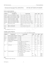 BF1202WR Datasheet Page 4