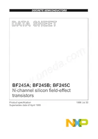 BF245A數據表 封面