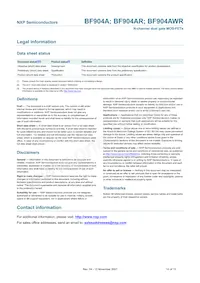 BF904A Datasheet Page 14