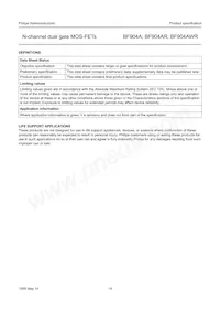 BF904AWR Datasheet Page 14