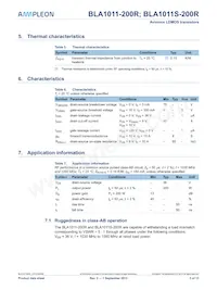 BLA1011S-200R Datasheet Page 3