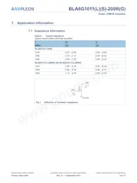 BLA6G1011LS-200RG Datasheet Page 4