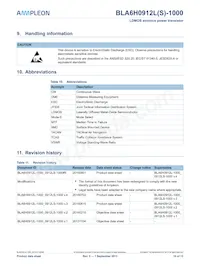 BLA6H0912LS-1000U Datasheet Page 10