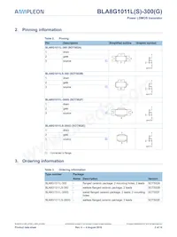 BLA8G1011LS-300U Datasheet Page 2