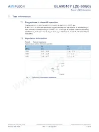 BLA9G1011LS-300GU Datasheet Page 4