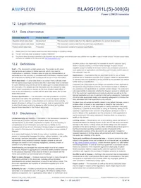 BLA9G1011LS-300GU Datasheet Page 12