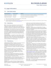 BLC8G20LS-400AVZ Datasheet Page 14