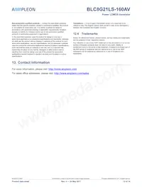 BLC8G21LS-160AVZ Datasheet Pagina 13