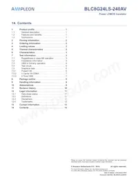 BLC8G24LS-240AVU Datasheet Pagina 13