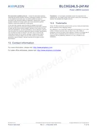 BLC8G24LS-241AVY Datasheet Pagina 11