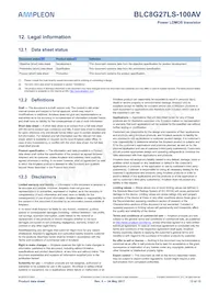 BLC8G27LS-100AVY Datasheet Page 13