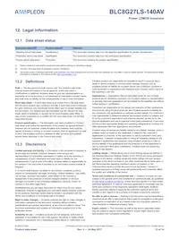 BLC8G27LS-140AVY Datasheet Pagina 12