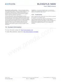 BLC8G27LS-140AVY Datasheet Pagina 13