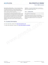 BLC8G27LS-160AVU Datasheet Page 13