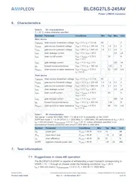 BLC8G27LS-245AVJ Datasheet Page 3