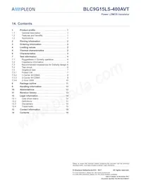 BLC9G15LS-400AVTY Datasheet Page 16