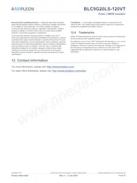 BLC9G20LS-120VTZ Datasheet Page 14