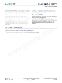 BLC9G20LS-120VTZ Datasheet Pagina 14