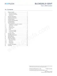 BLC9G20LS-120VTZ Datasheet Page 15