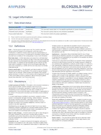 BLC9G20LS-160PVY Datasheet Pagina 12