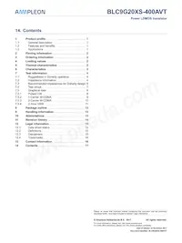 BLC9G20XS-400AVT Datasheet Page 17