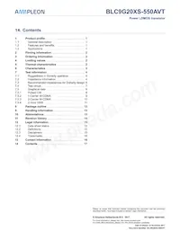 BLC9G20XS-550AVT Datasheet Page 17