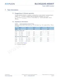 BLC9G22XS-400AVT Datasheet Page 4