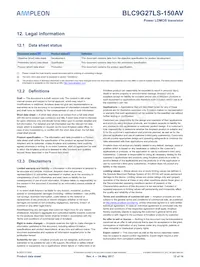 BLC9G27LS-150AVY Datasheet Page 12