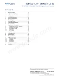 BLD6G21LS-50 Datasheet Page 15