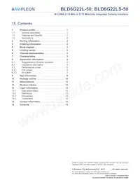 BLD6G22LS-50 Datasheet Page 15