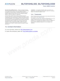 BLF0910H6L500U Datasheet Pagina 12