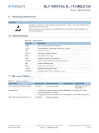 BLF10M6LS135U Datasheet Page 9